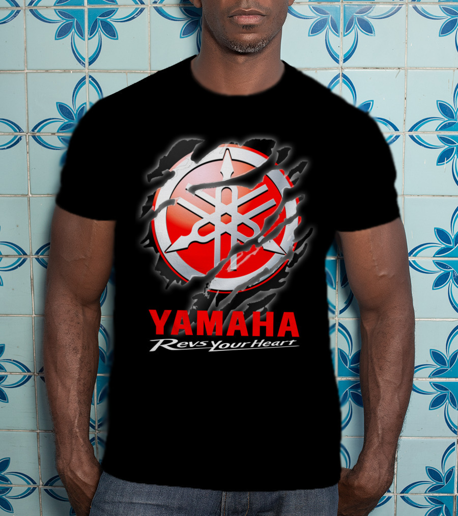 Yamaha Revs Your Heart 04 Red T-Shirt
