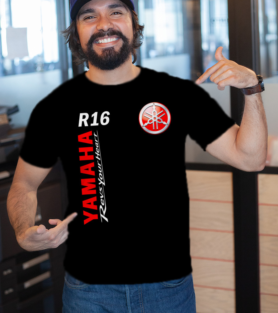Yamaha R16 Revs Your Heart T-Shirt