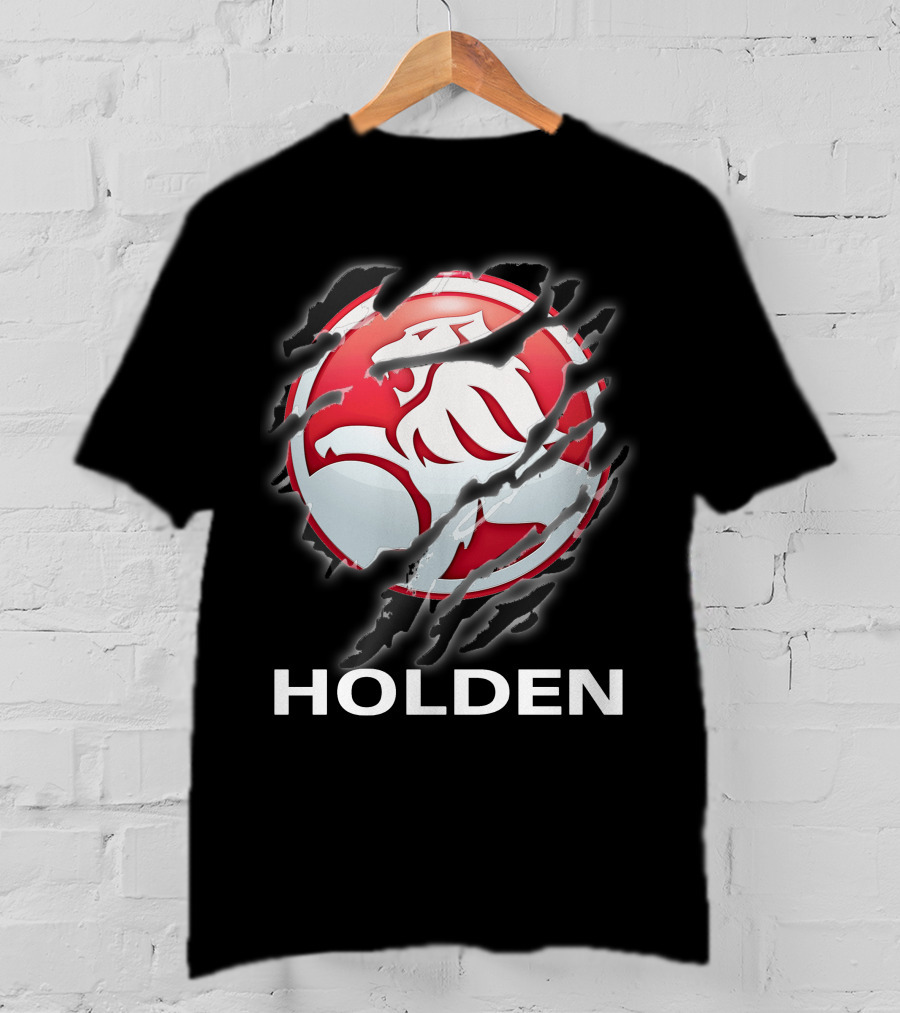 Holden Lion Logo With Claw Marks T-Shirt