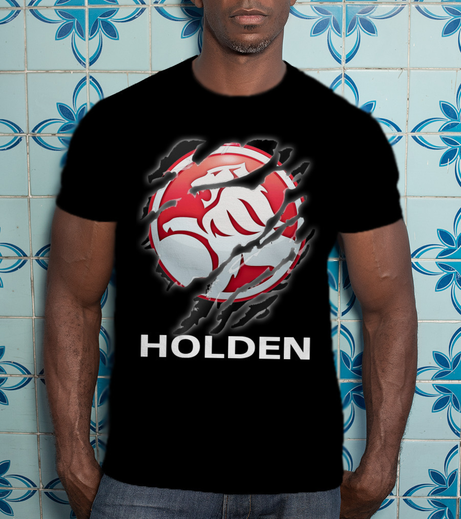 Holden Lion Logo With Claw Marks T-Shirt
