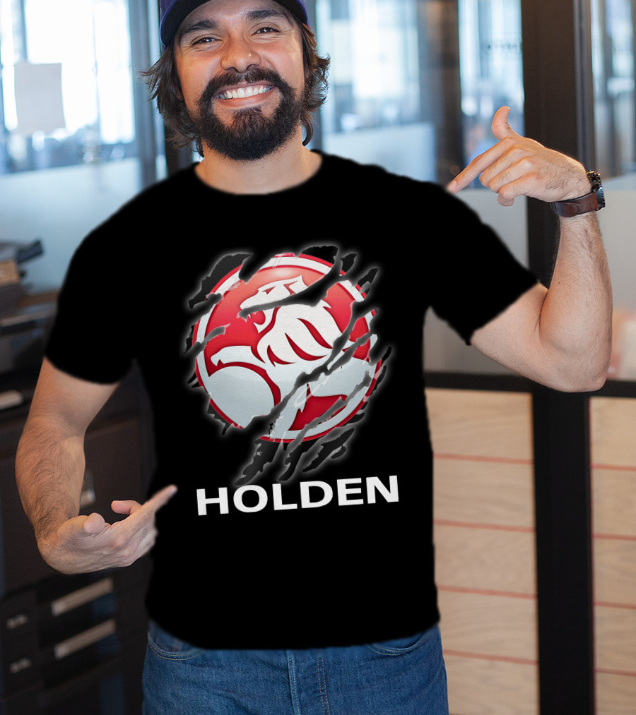 Holden Lion Logo With Claw Marks T-Shirt
