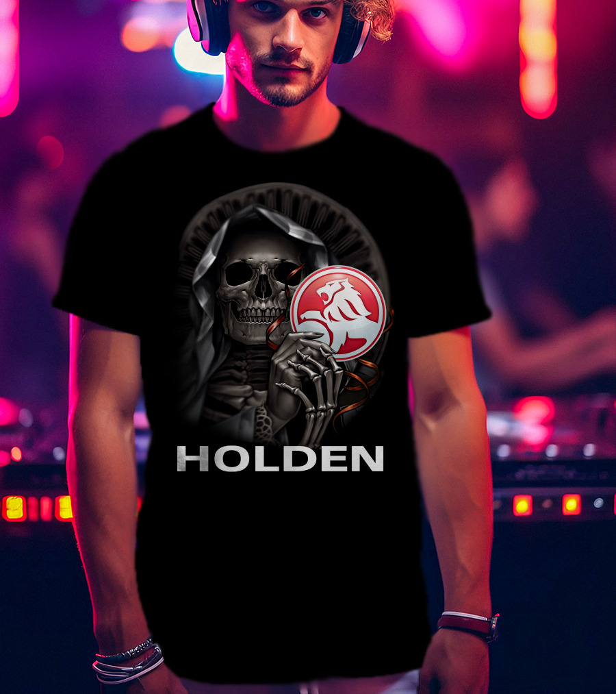 Holden Skull Logo Grim Reaper Icon T-Shirt