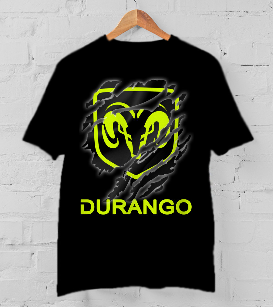 Dodge Durango 02 Ram Logo Claw Marks T-Shirt