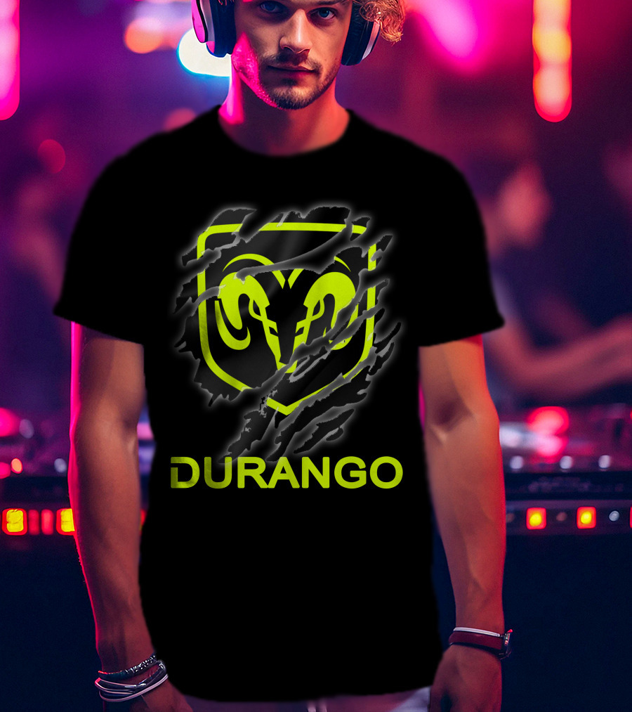 Dodge Durango 02 Ram Logo Claw Marks T-Shirt