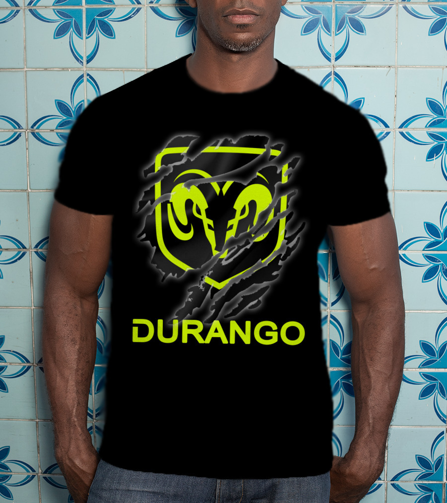 Dodge Durango 02 Ram Logo Claw Marks T-Shirt