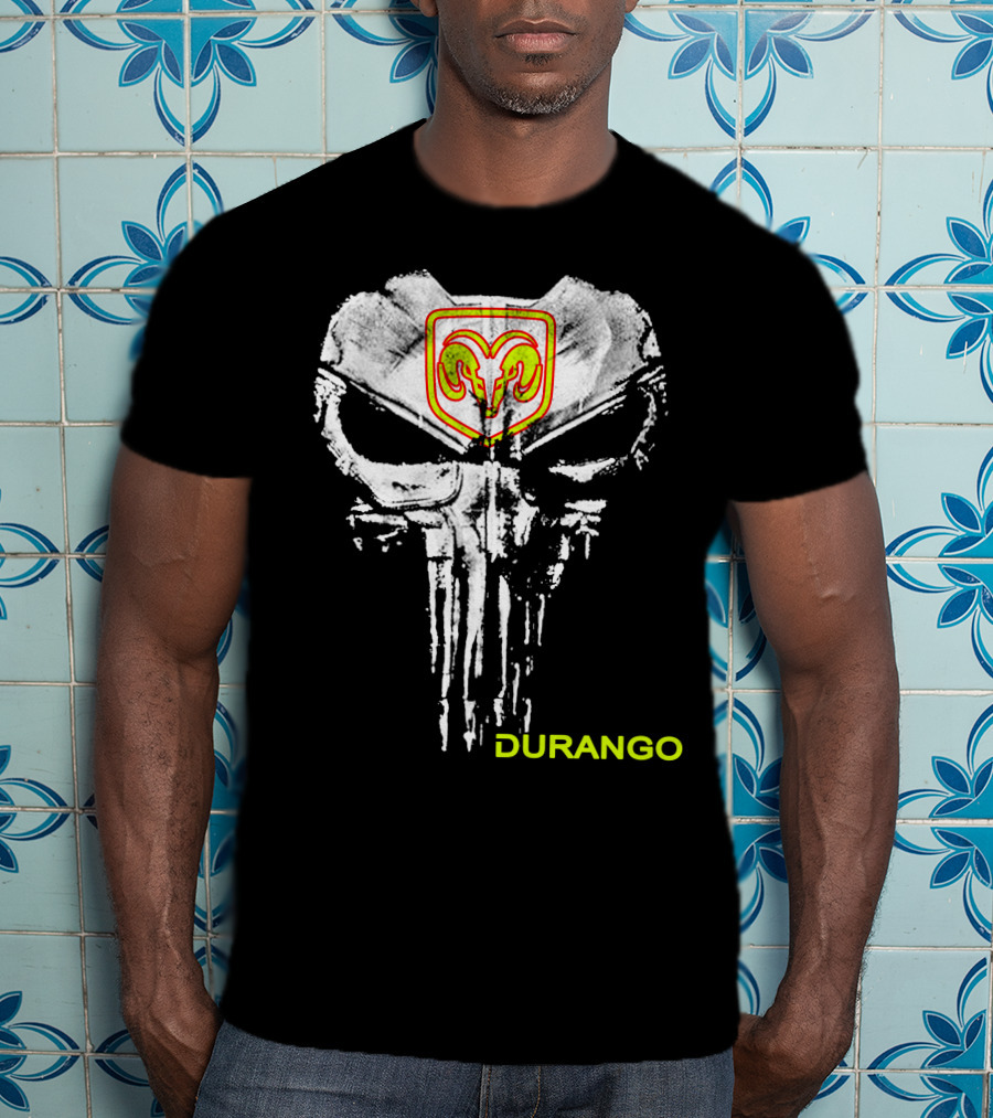 Durango Ram Skull Punisher T-Shirt