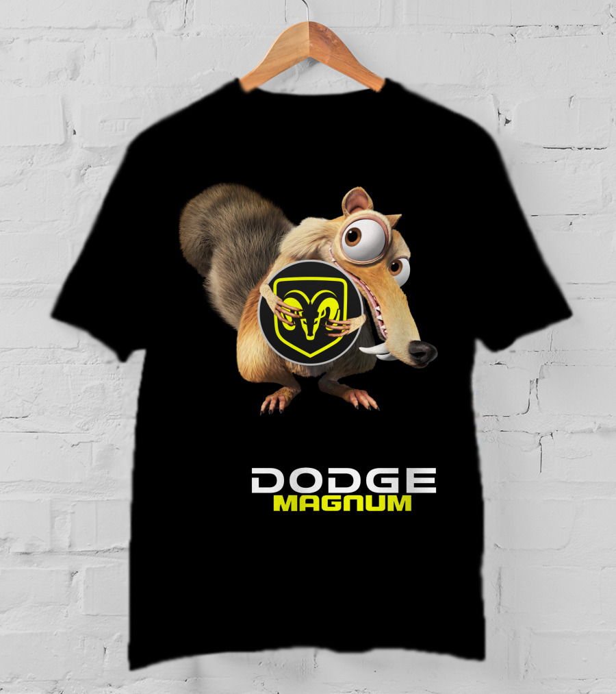 Scrat Holding Dodge Magnum Ram T-Shirt