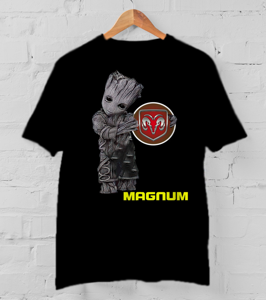 Magnum Groot Standing With Ram T-Shirt