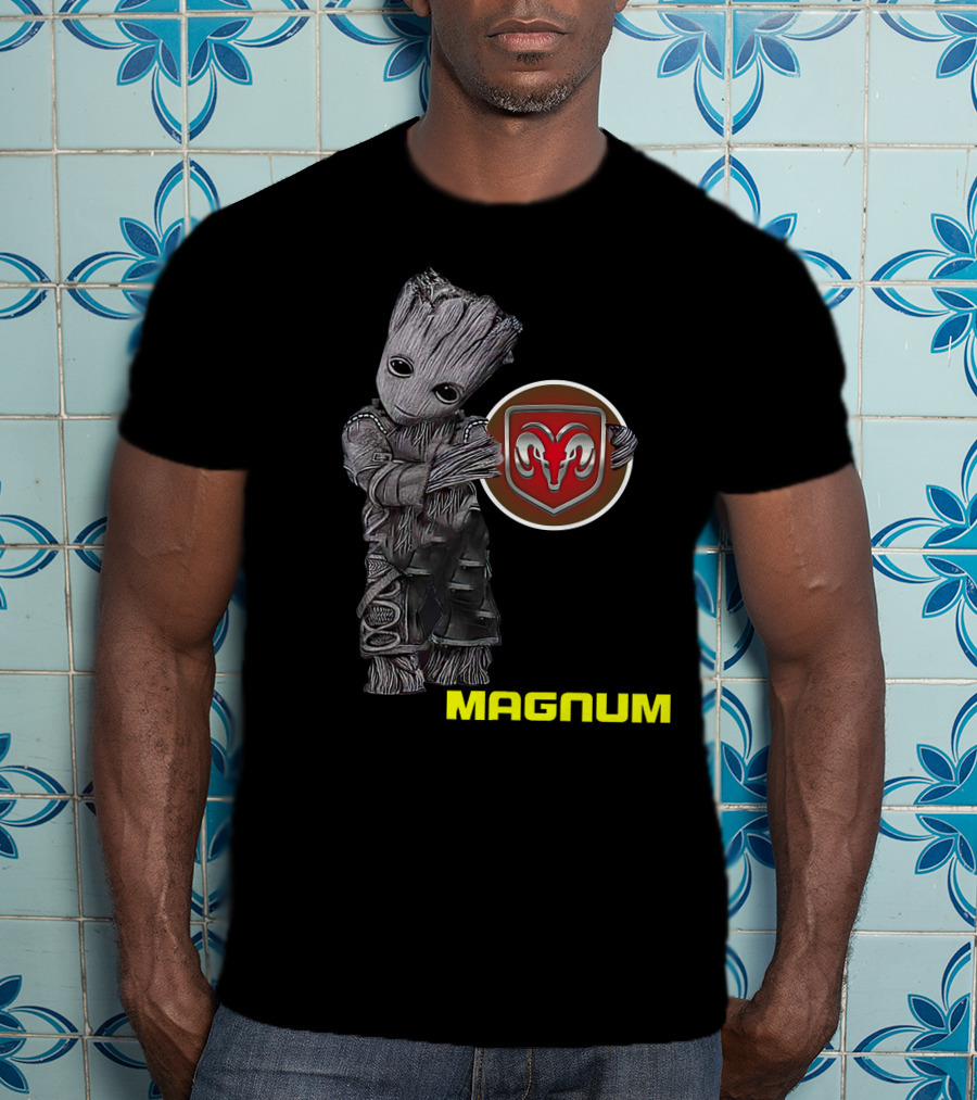 Magnum Groot Standing With Ram T-Shirt