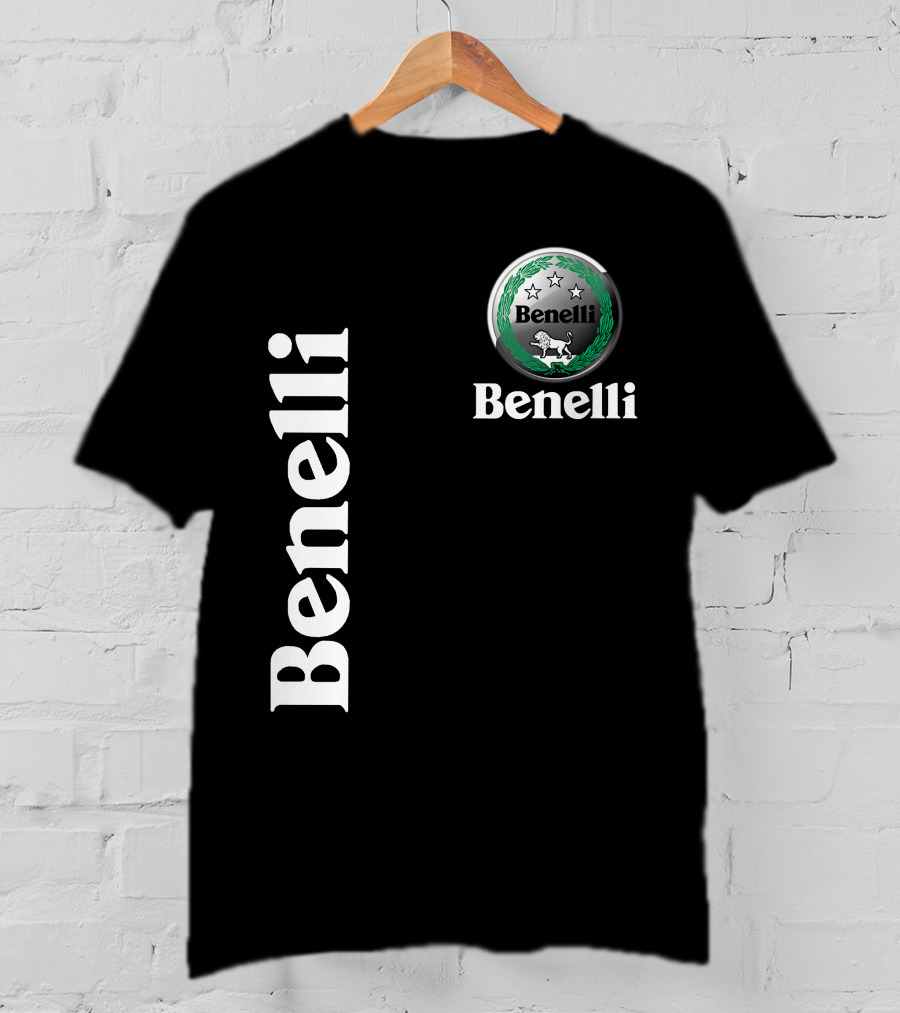 Benelli Logo With Stars Lion T-Shirt