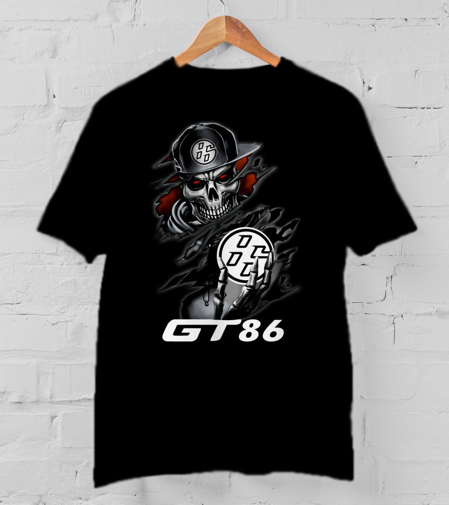 Gt86 Dd Skull Emblem T-Shirt