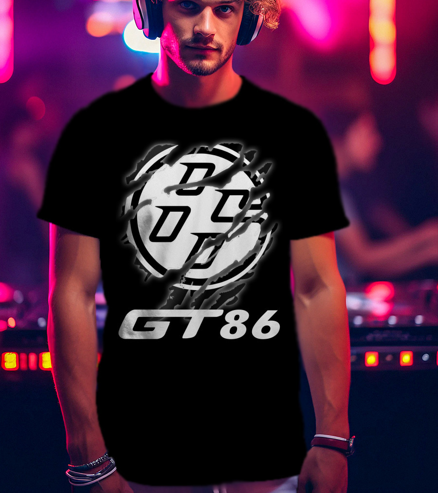 Gt86 07 Toyota Racing Logo Claw Mark T-Shirt