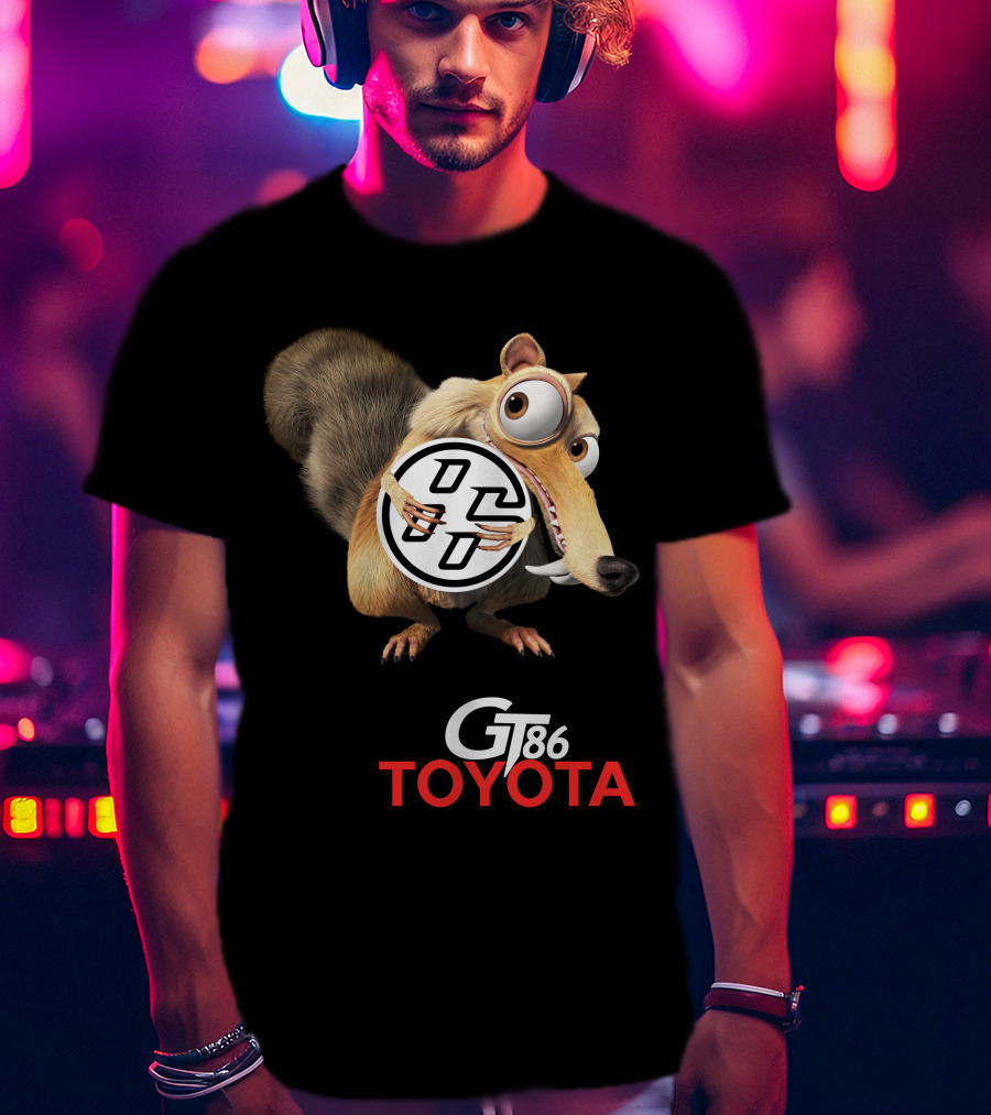 Gt86 Toyota Ice Age Character Embrace T-Shirt