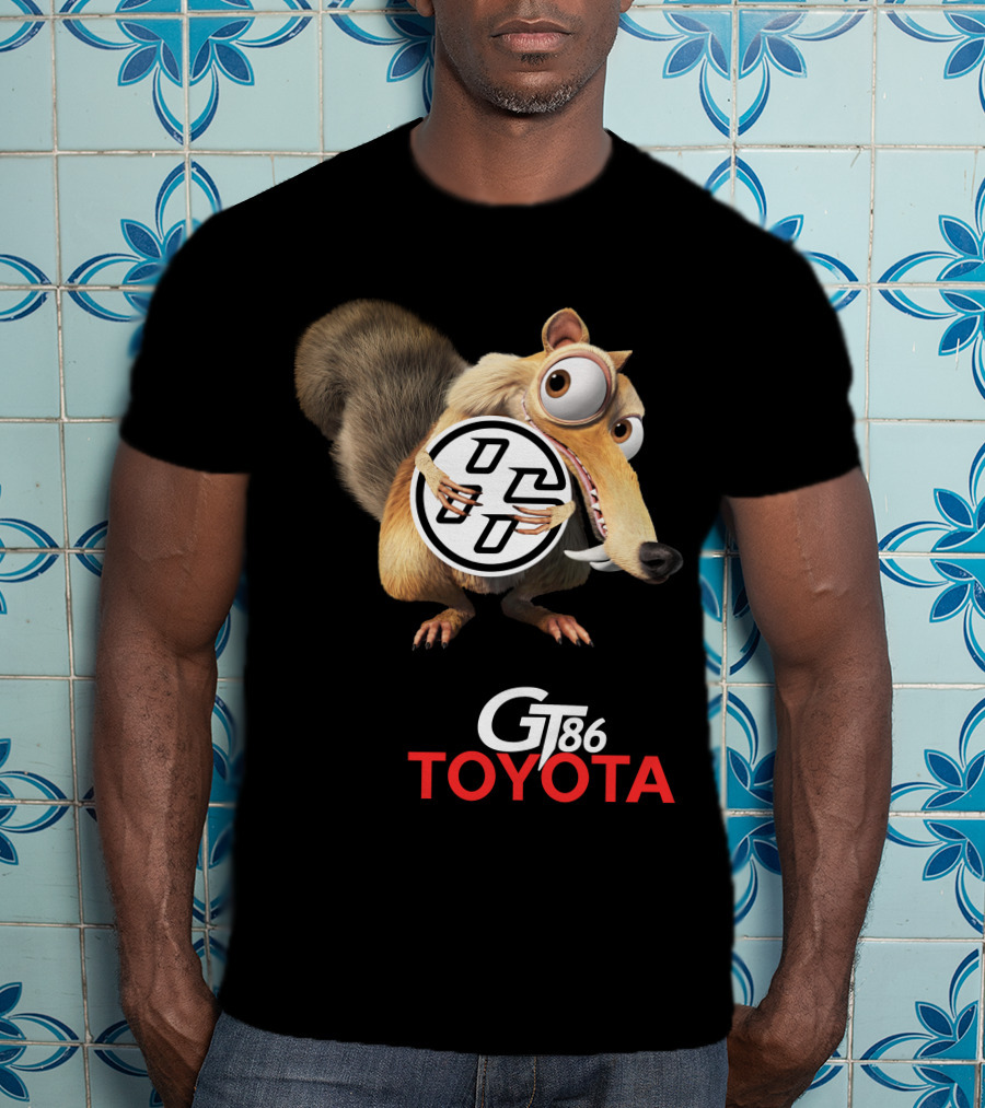 Gt86 Toyota Ice Age Character Embrace T-Shirt