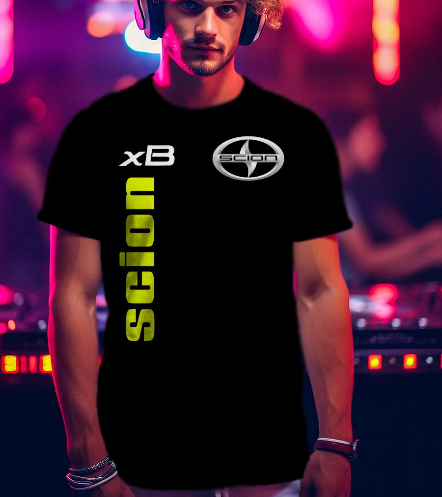 Scion Xb Logo Vertical And Horizontal T-Shirt