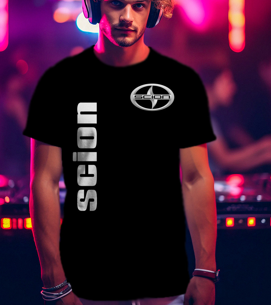 Scion 09 Automotive Logo Vertical T-Shirt