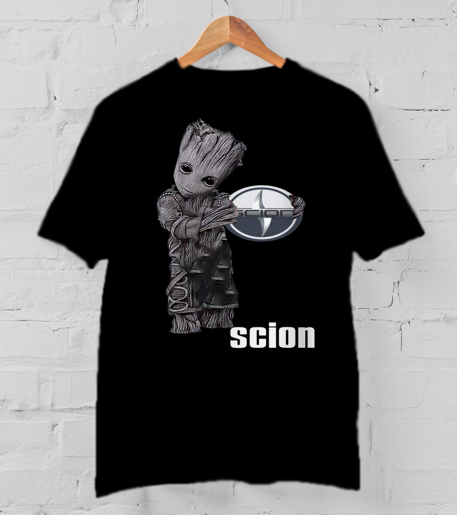Scion Groot 01 Car Emblem Fusion T-Shirt