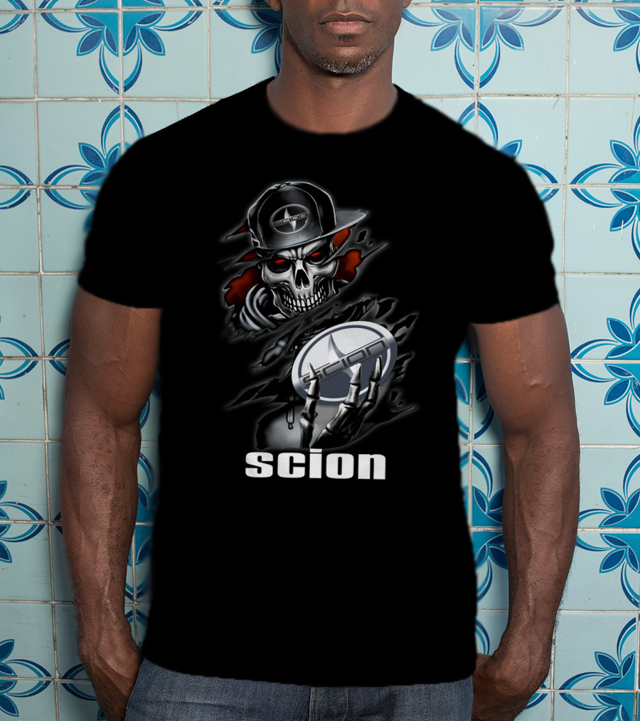 Scion Skeleton With Cap T-Shirt