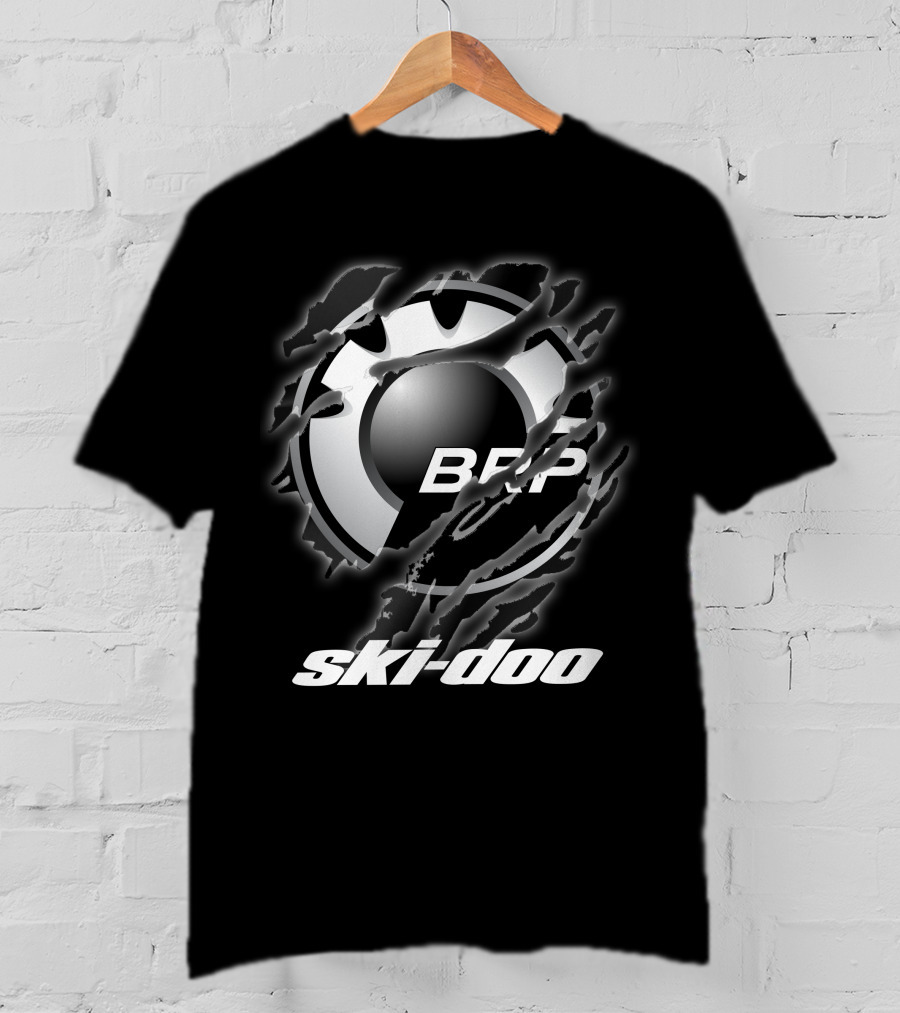 Brp Ski-Doo Claw Scratch Logo T-Shirt