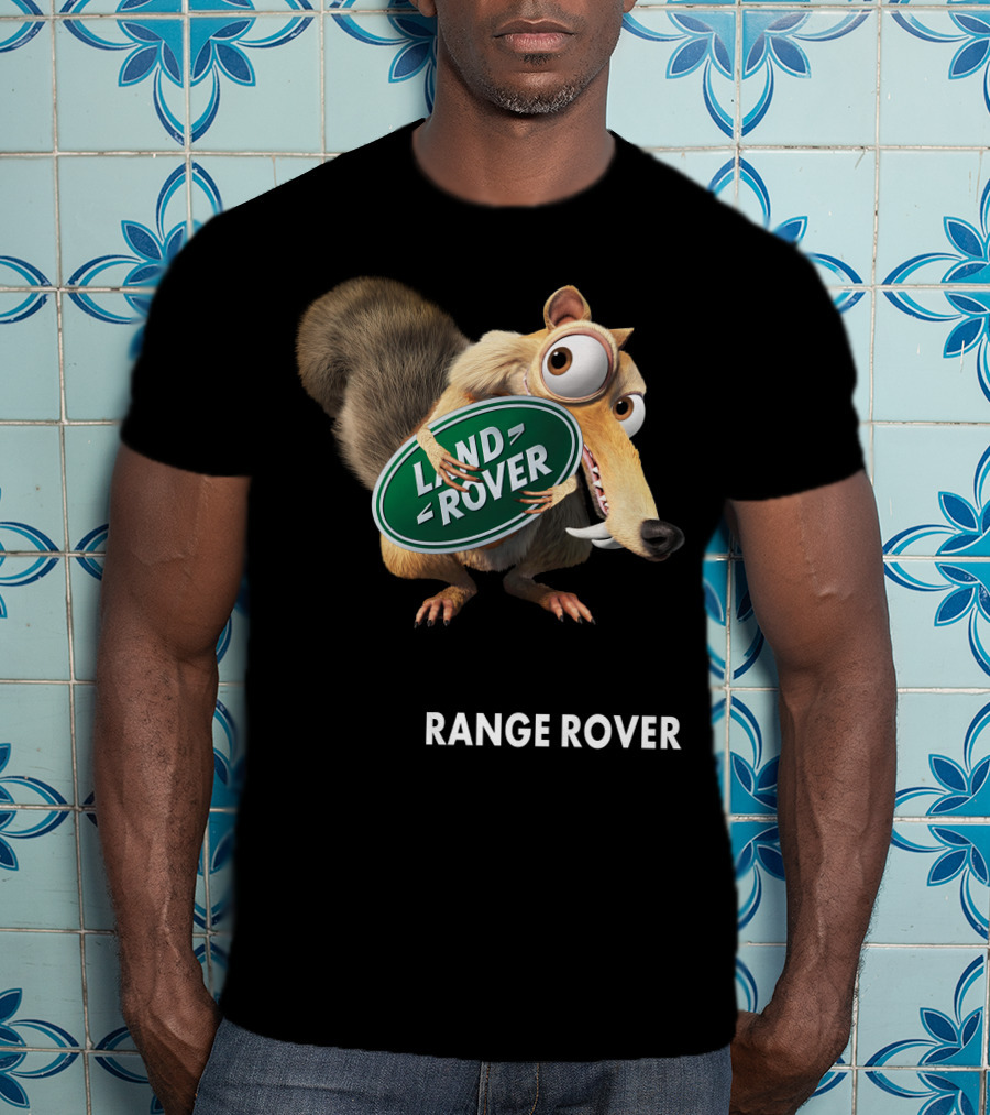 Range Rover Land Rover Ice Age Scrat T-Shirt