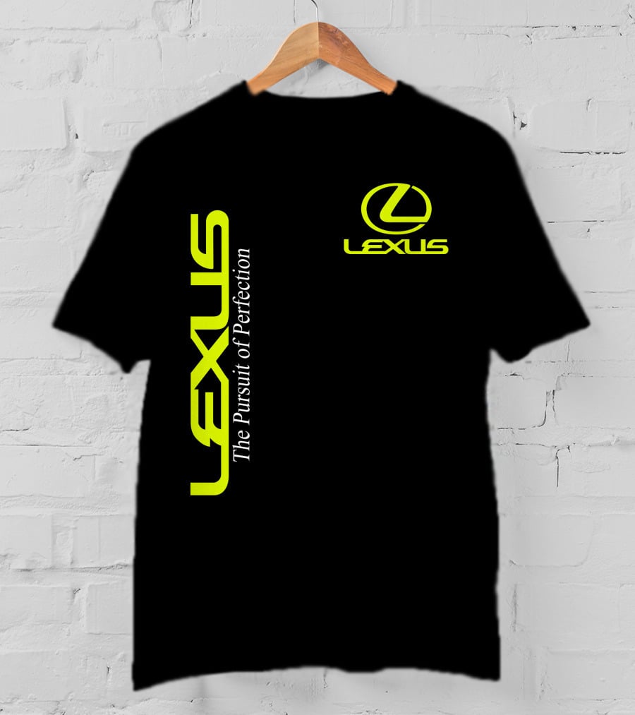 Lexus The Pursuit Of Perfection Neon Logo T-Shirt