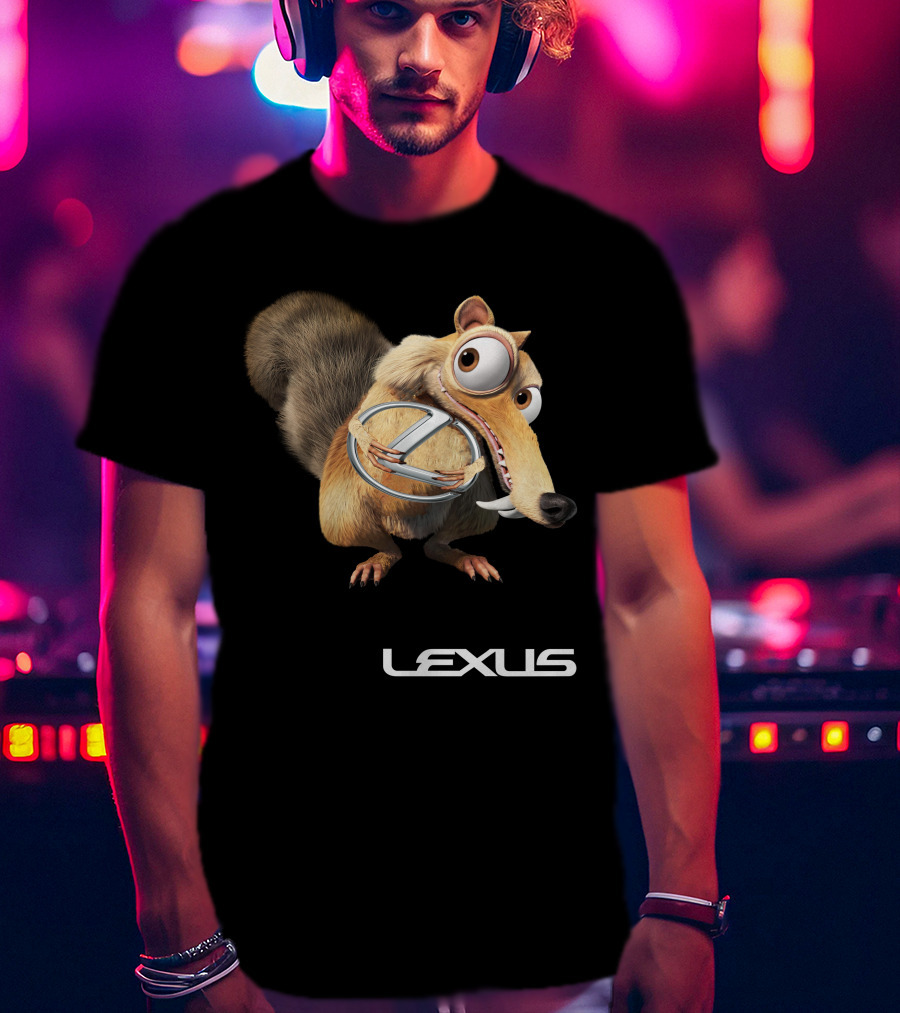 Lexus Ice Age Scrat Humor T-Shirt