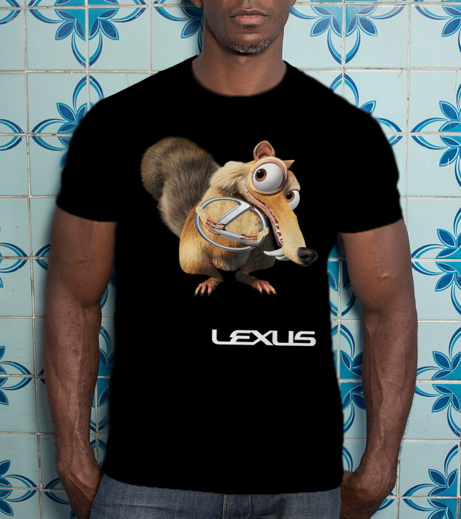 Lexus Ice Age Scrat Humor T-Shirt