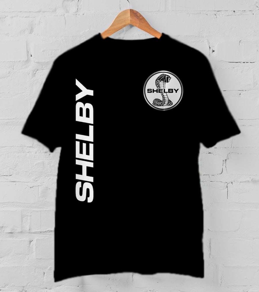 Shelby Cobra Logo Vertical T-Shirt