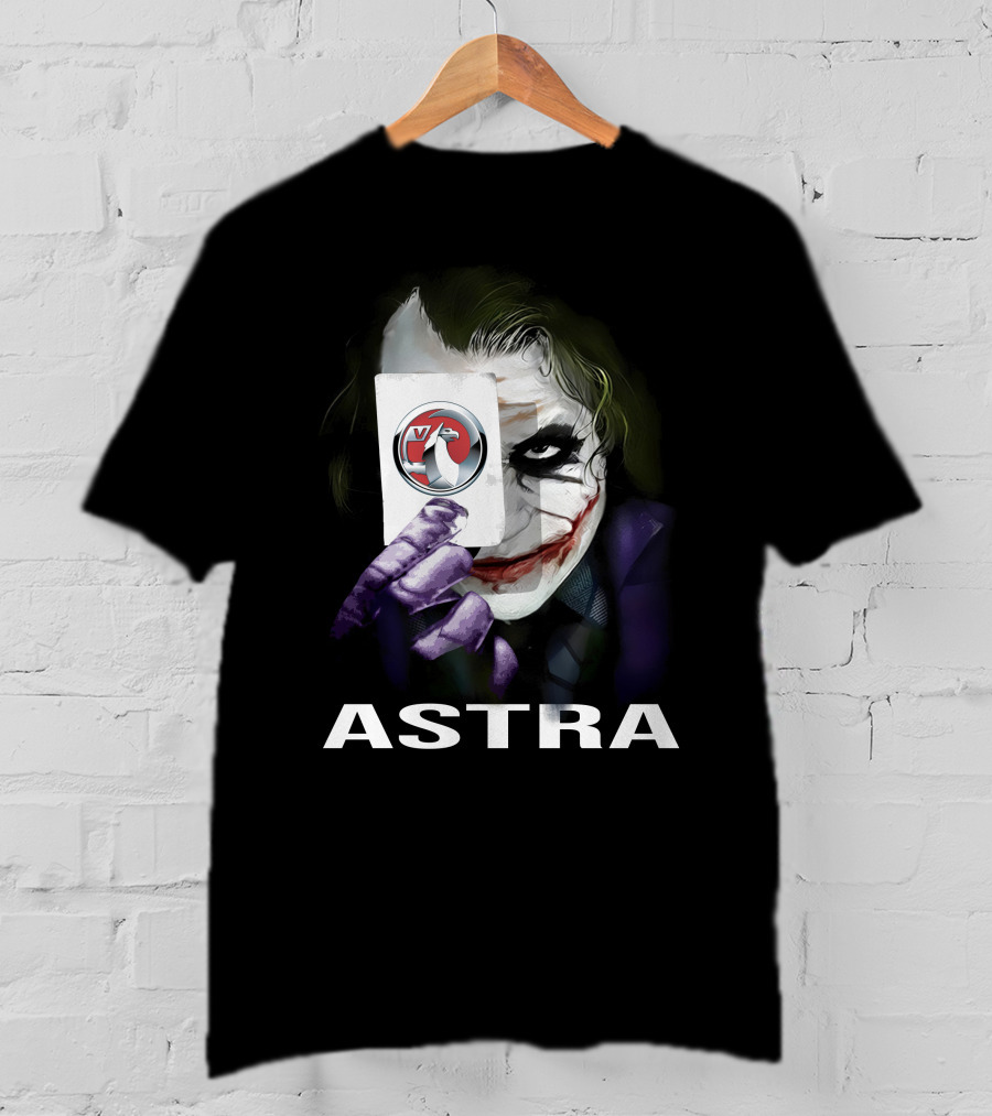 Astra Joker Card With Auto T-Shirt