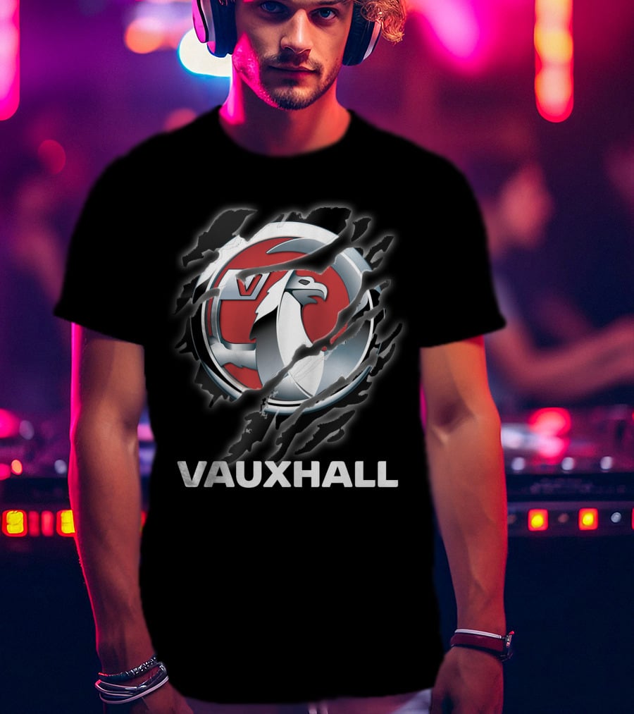 Vauxhall Logo With Dynamic Claw Marks T-Shirt