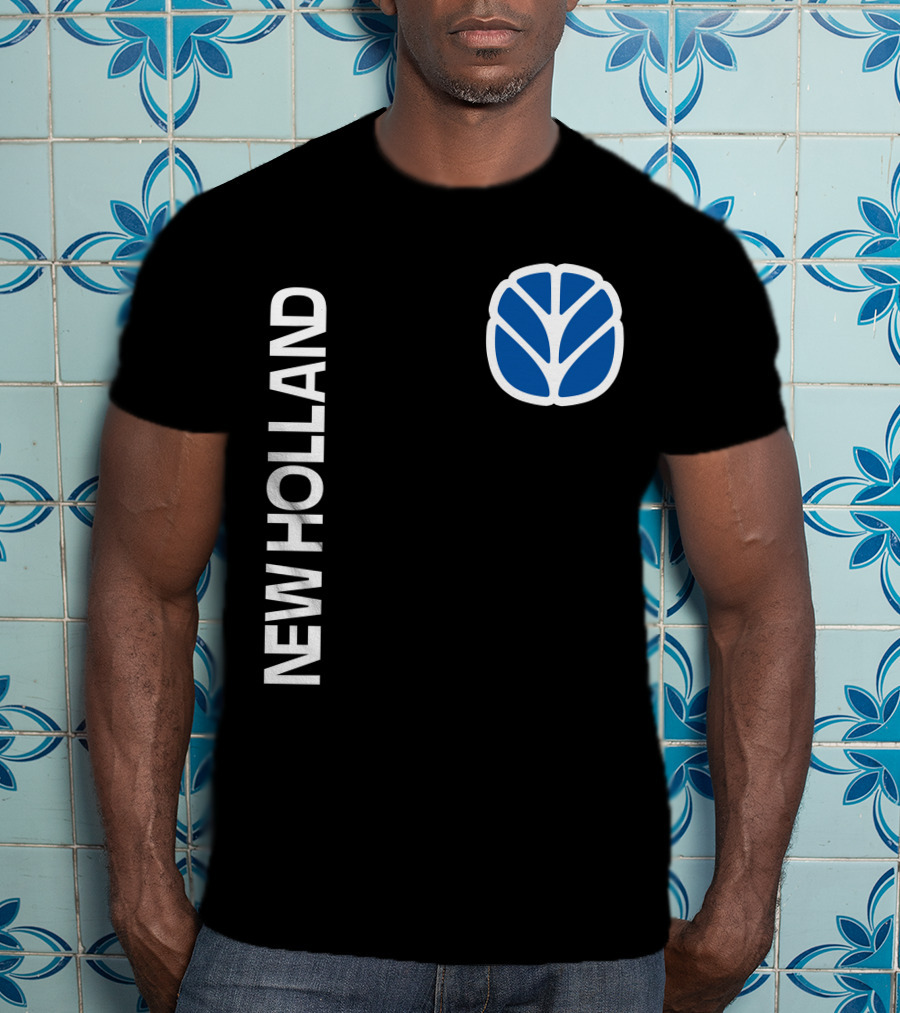New Holland 12 Logo Blue T-Shirt