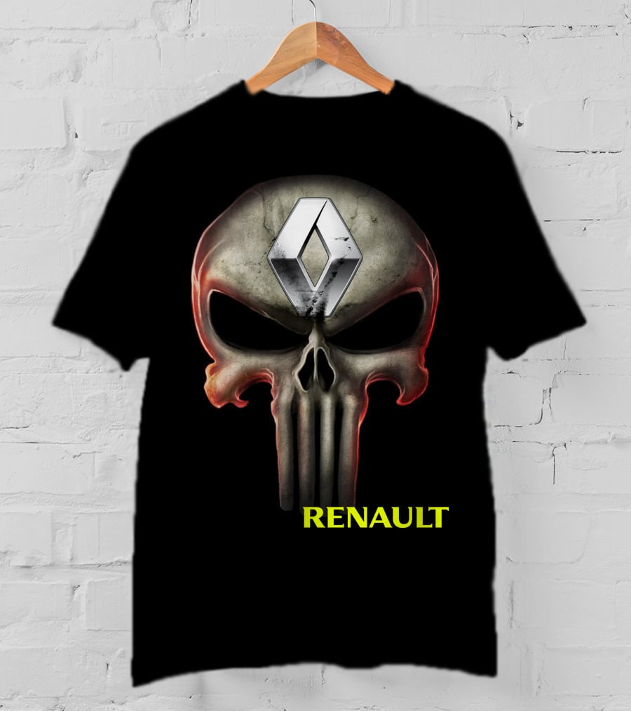 Renault Punisher Skull T-Shirt