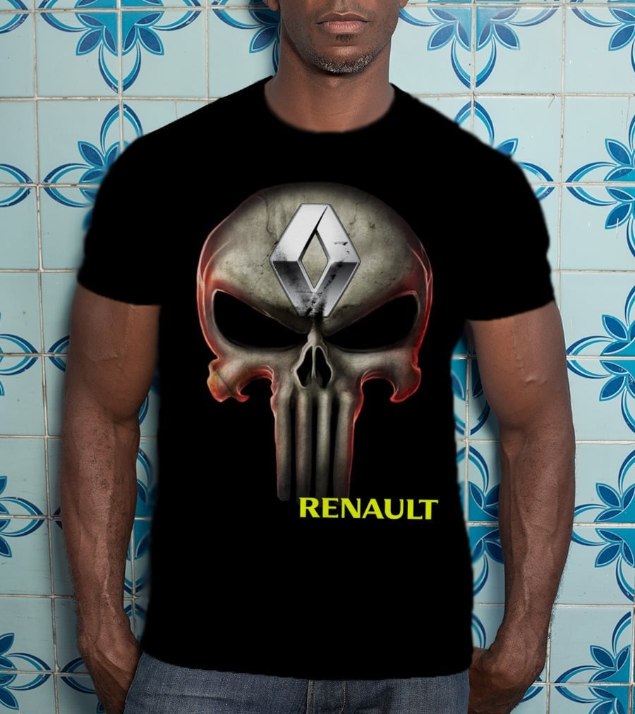 Renault Punisher Skull T-Shirt