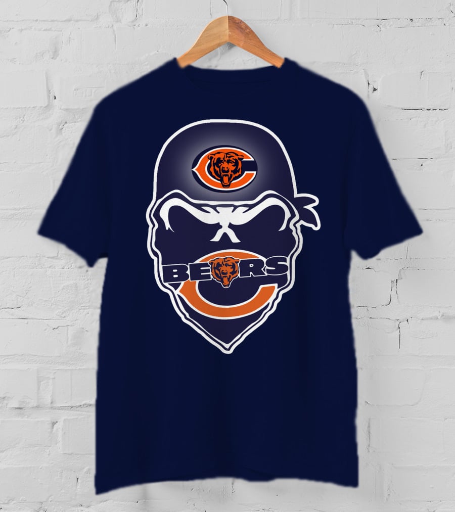 Chicago Bears Pirate Logo Bears T-Shirt