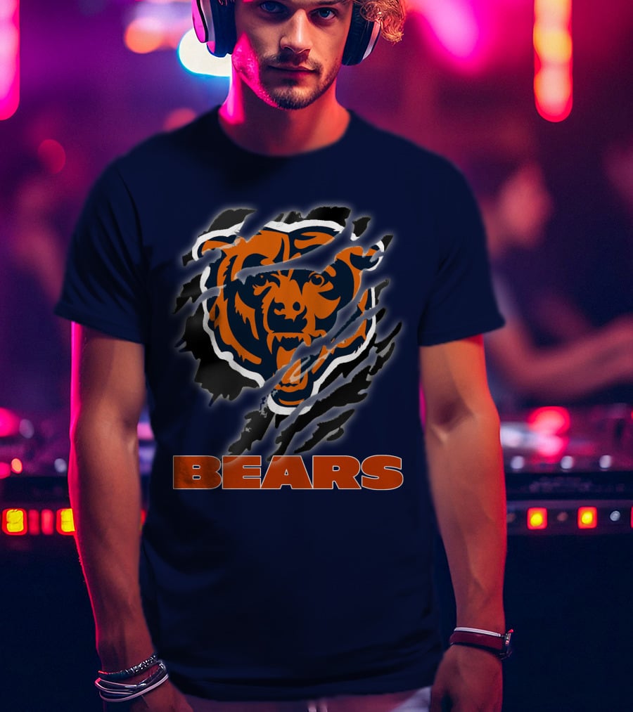 Chicago Bears 05 Bear Claw T-Shirt