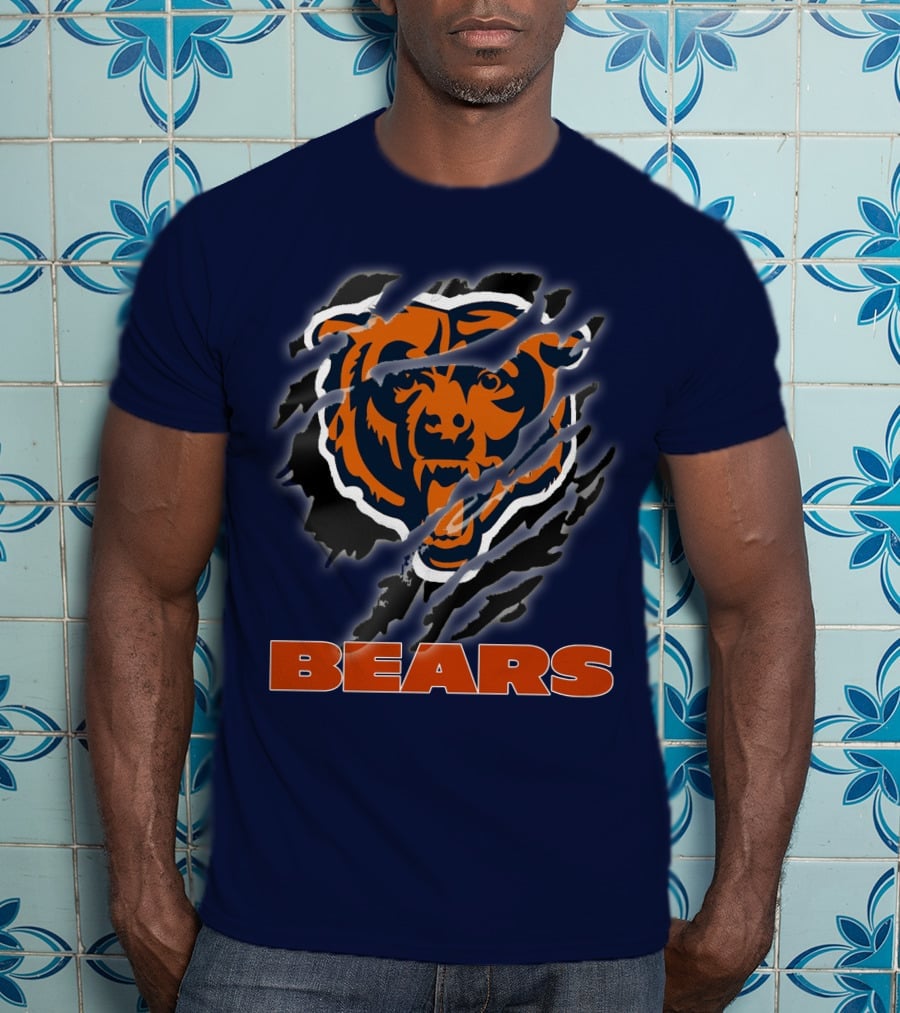 Chicago Bears 05 Bear Claw T-Shirt