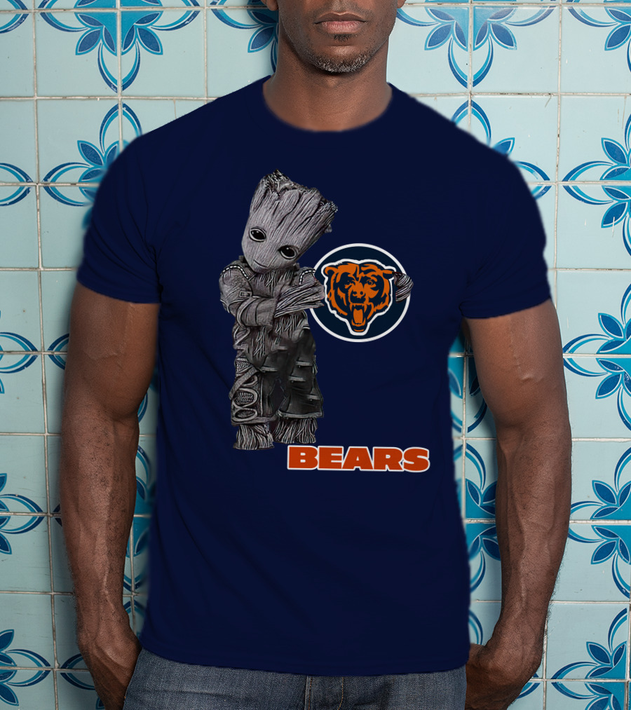 Groot Chicago Bears Fan T-Shirt