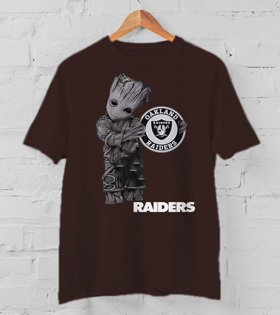 Oakland Raiders Groot Holding T-Shirt
