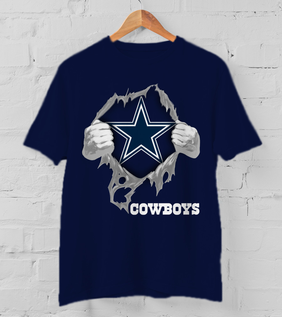 Cowboys 07 Star Logo Burst T-Shirt