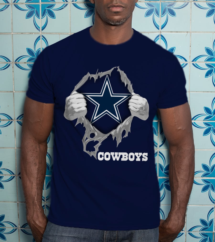 Cowboys 07 Star Logo Burst T-Shirt