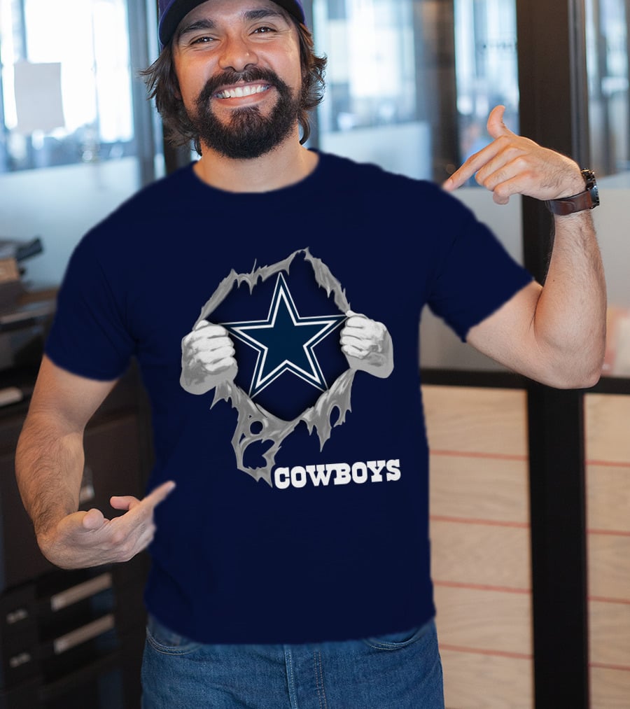 Cowboys 07 Star Logo Burst T-Shirt