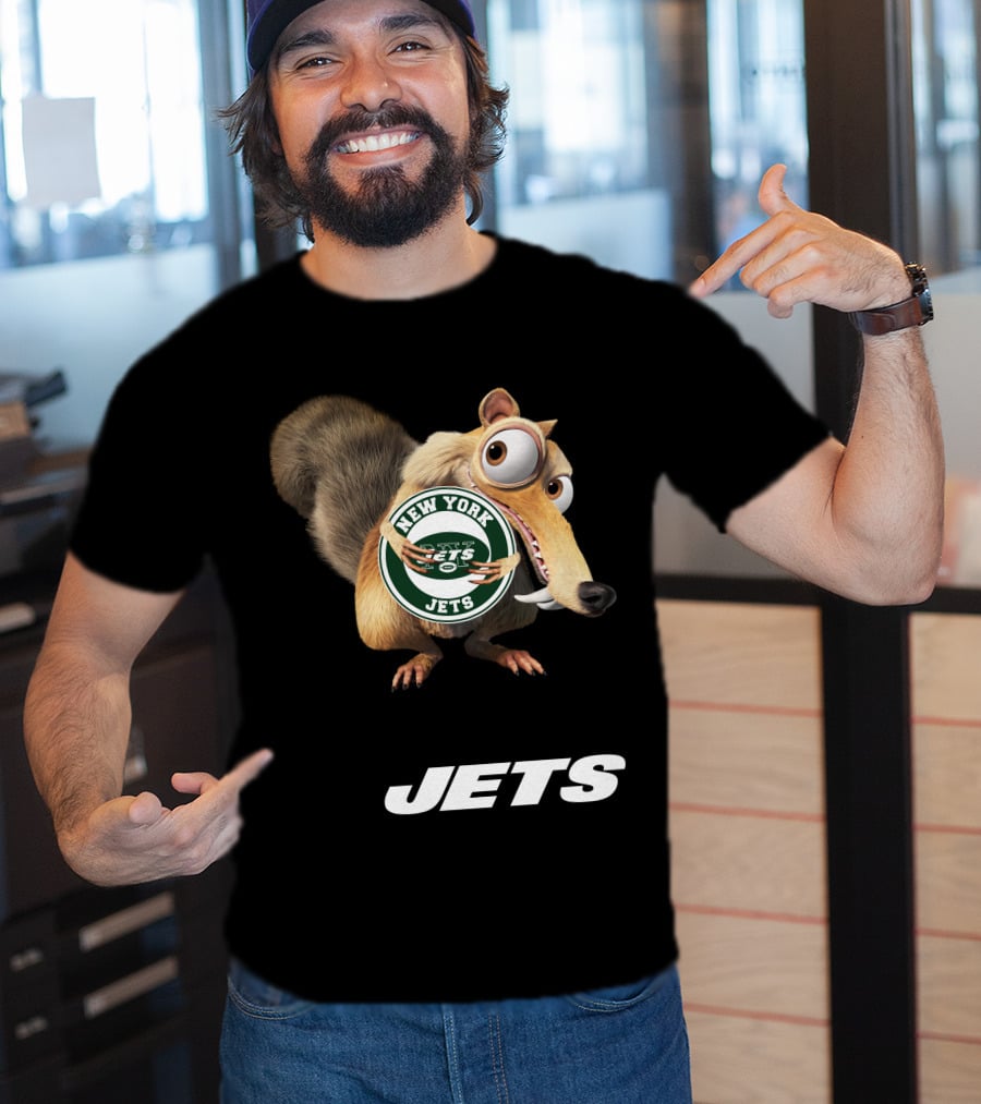 New York Jets Scrat Crossover T-Shirt
