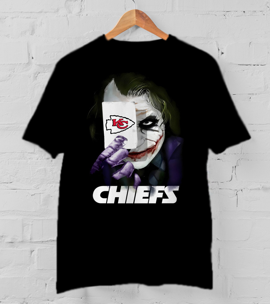 Chiefs 05 Kansas City Chiefs Joker Card T-Shirt