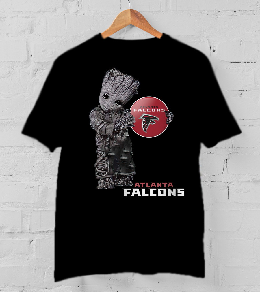 Atlanta Falcons Guardians Groot Crossover T-Shirt