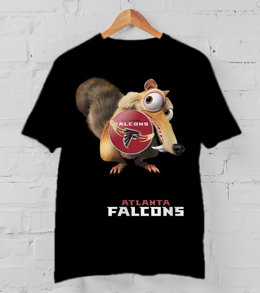 Atlanta Falcons Ice Age Crossover Scrat T-Shirt