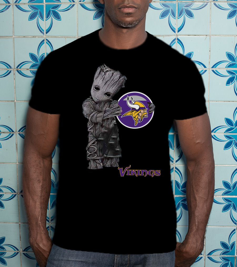 Vikings Nfl Groot Crossover T-Shirt