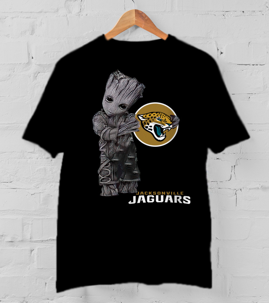 Jacksonville Jaguars Groot Collaboration T-Shirt