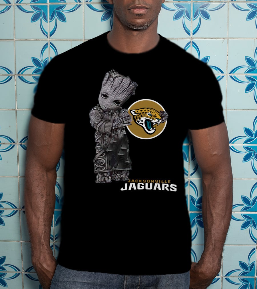 Jacksonville Jaguars Groot Collaboration T-Shirt