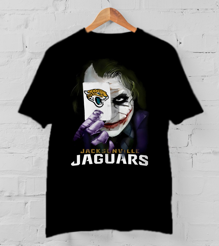 Jacksonville Jaguars Joker Playing Card Face Paint T-Shirt