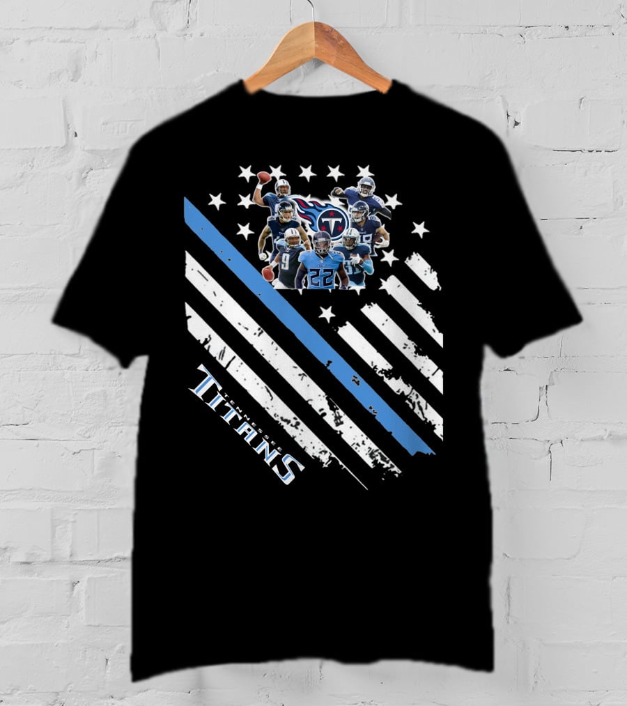 Titans 06 Nfl Team Stars And Stripes T-Shirt